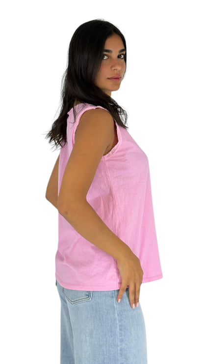 Maribel Pink Top