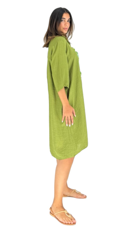 Capri lime green dress