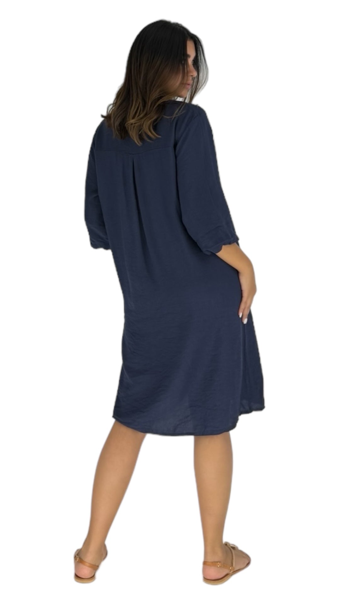 Capri navy dress