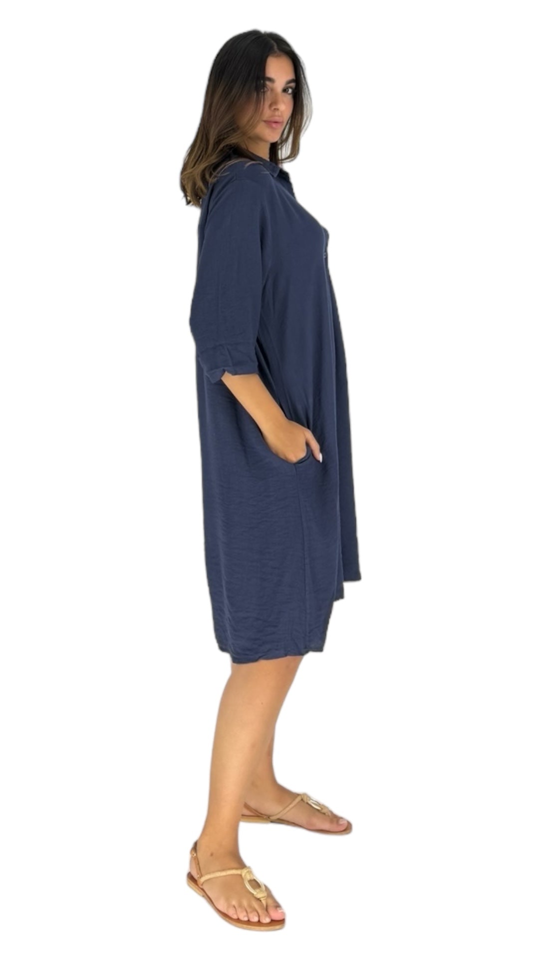 Capri navy dress