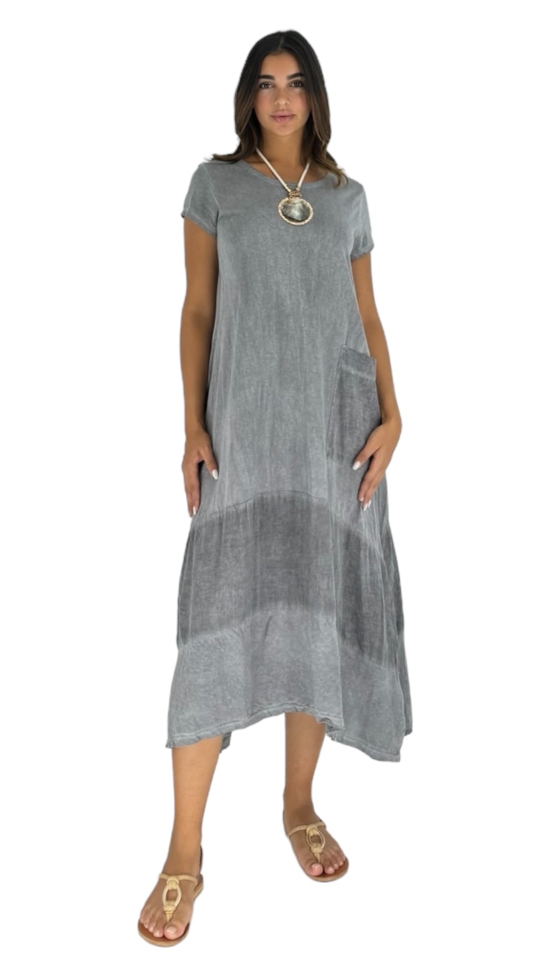 Fino grey dress