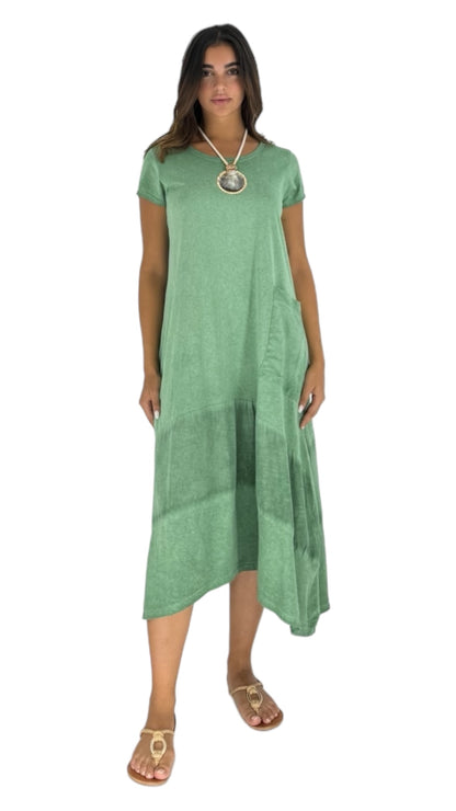 Fino green dress