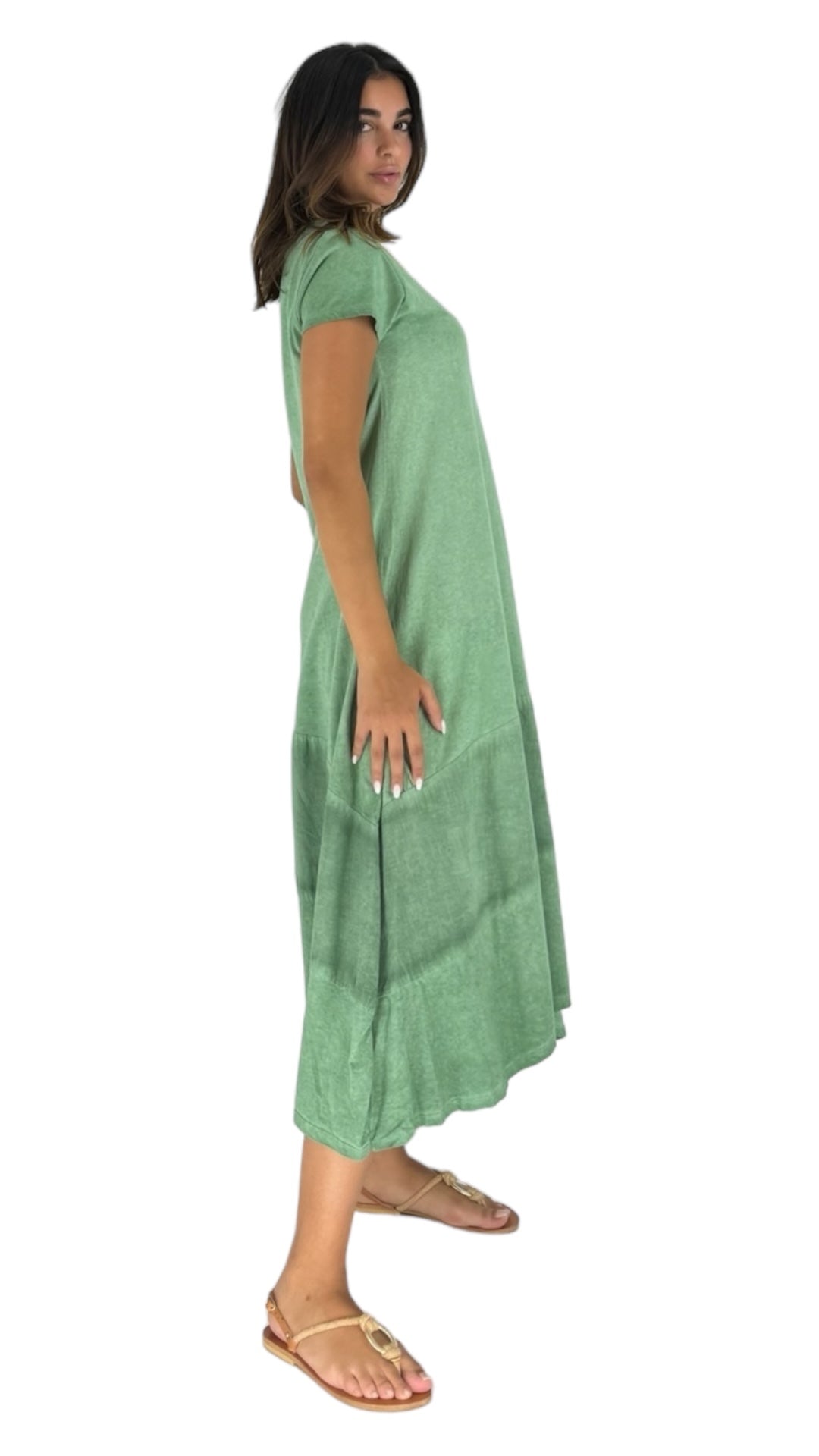 Fino green dress