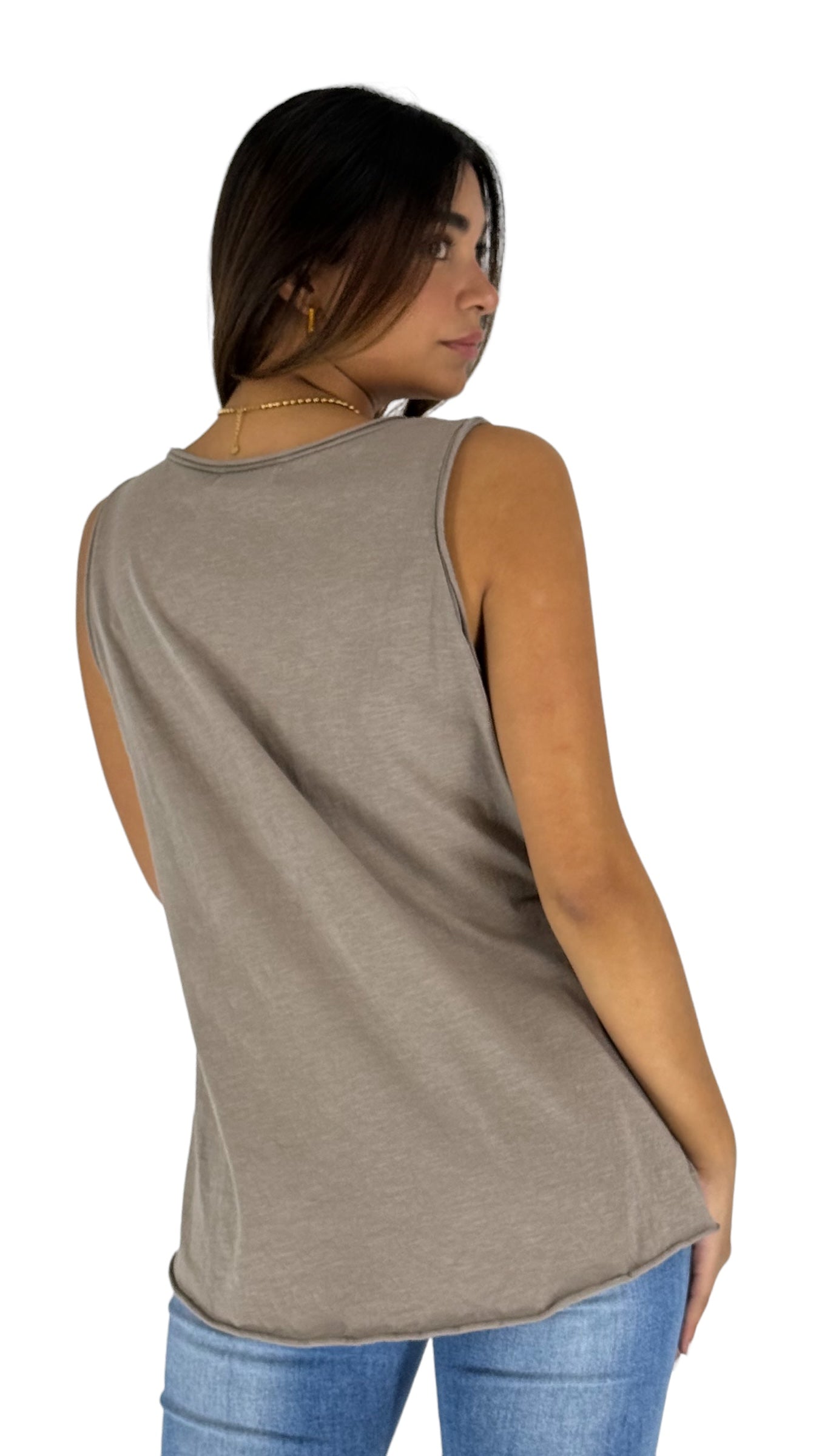 Anthea taupe top
