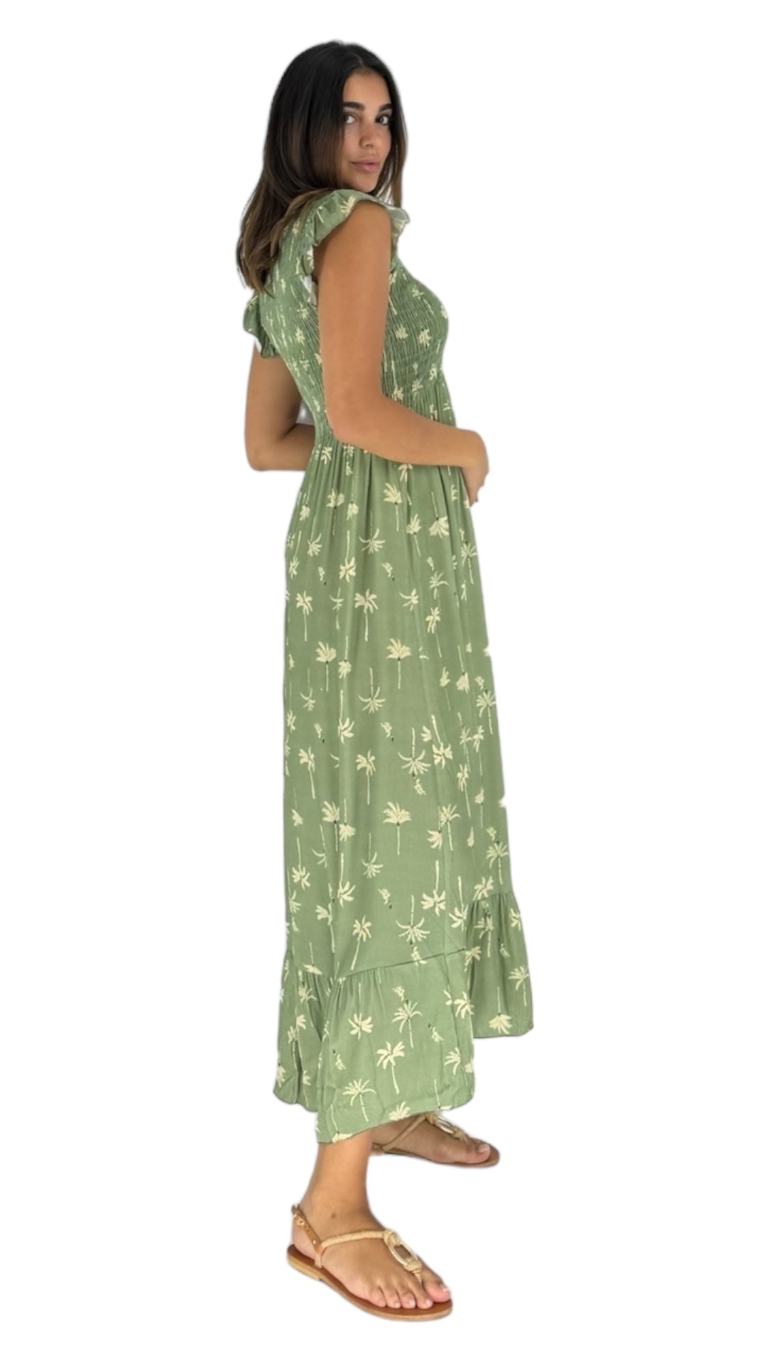 Engie green dress