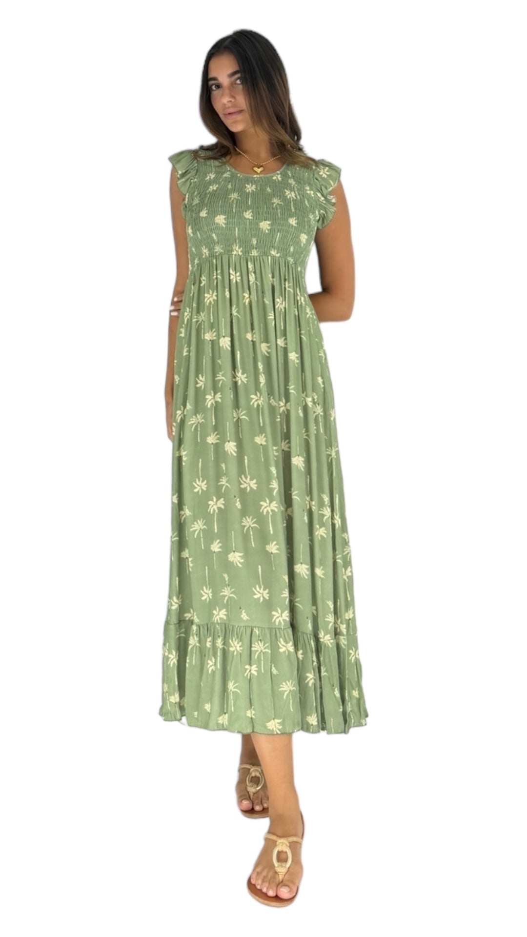 Engie green dress