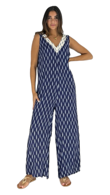 Tauri navy jumpsuit