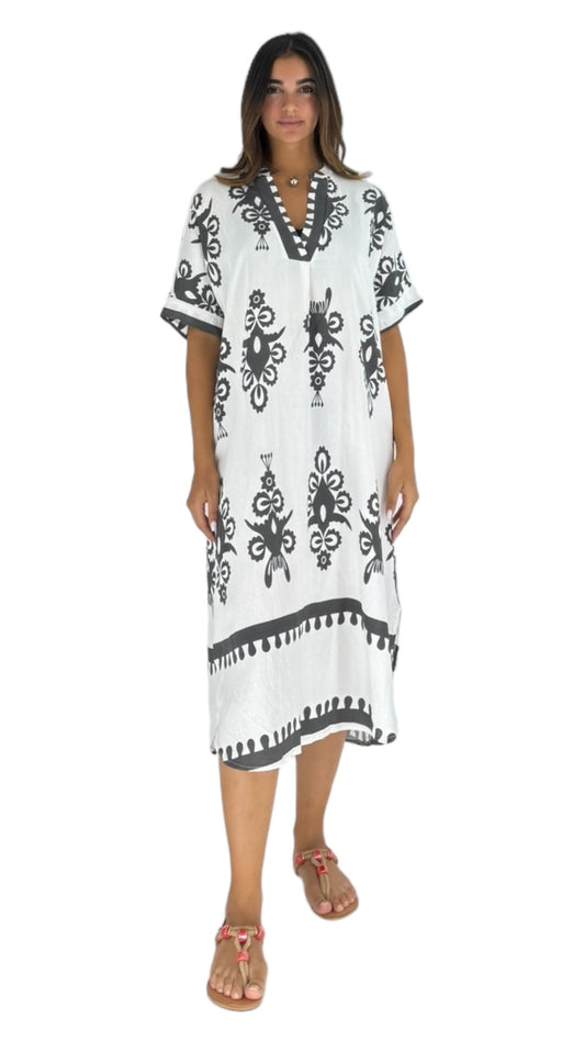 Shelia charcoal dress