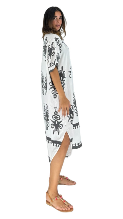 Shelia charcoal dress