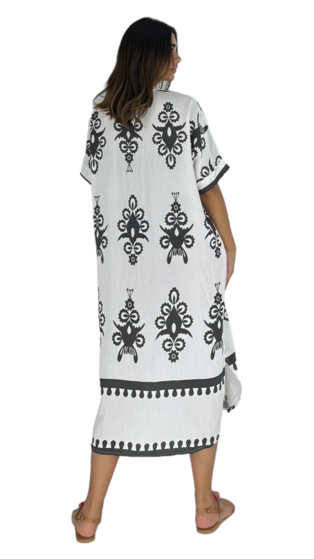 Shelia charcoal dress