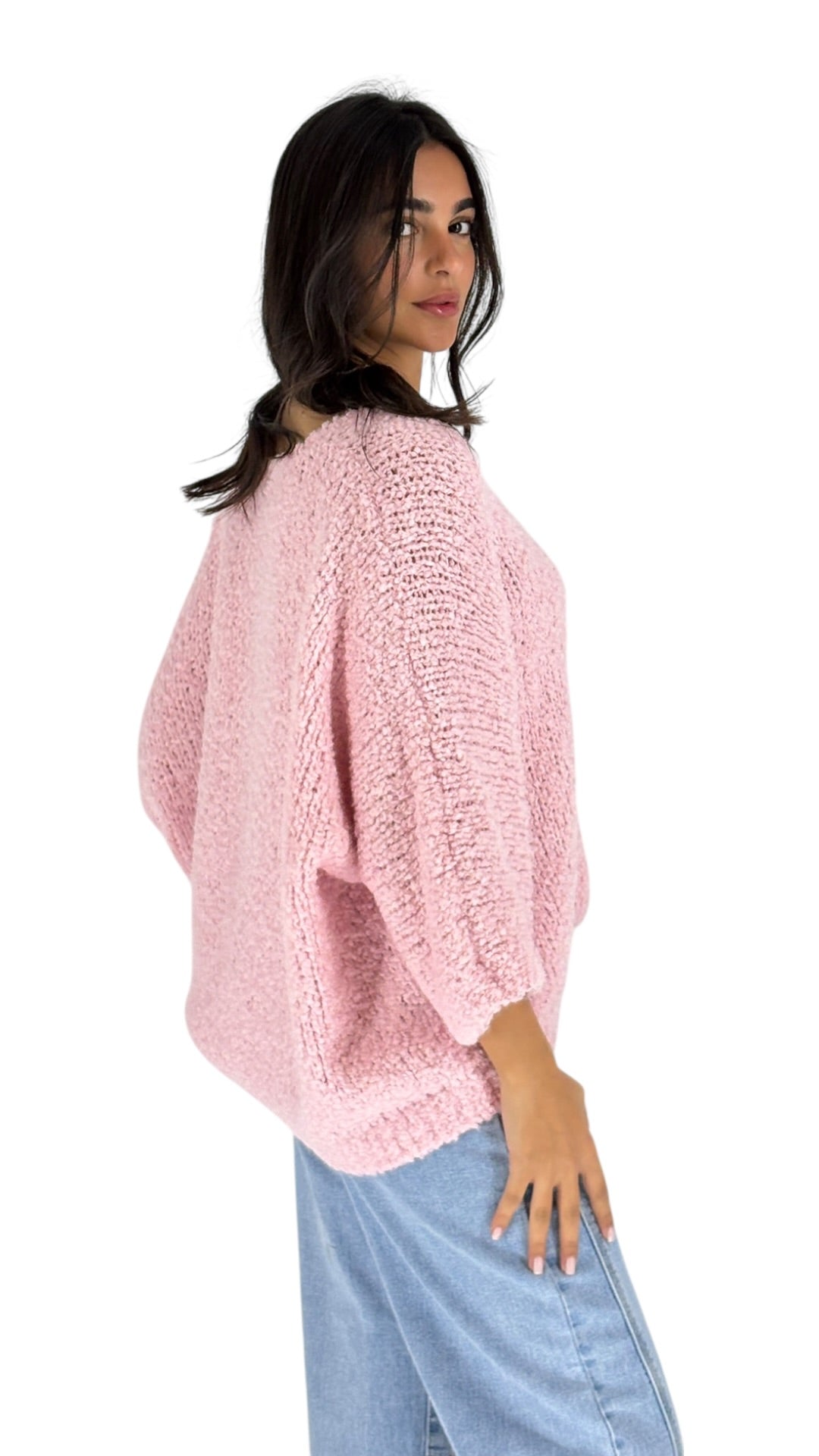 Alma Pink Sweater