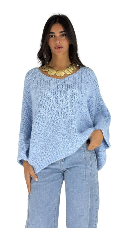 Alma Blue Sweater