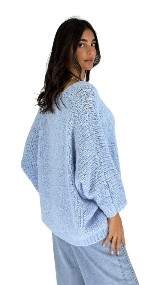 Alma Blue Sweater