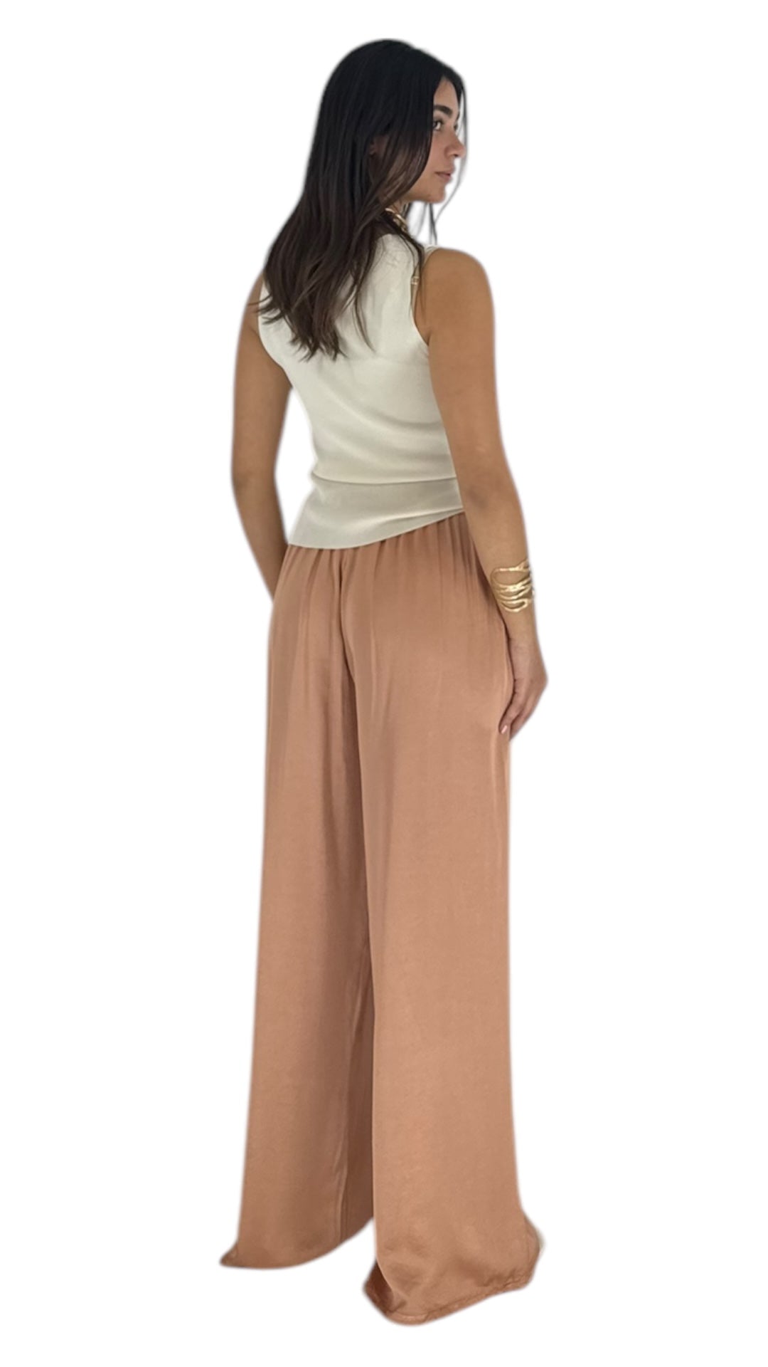 Perla peach pants