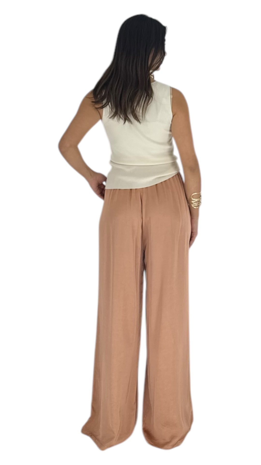 Perla peach pants