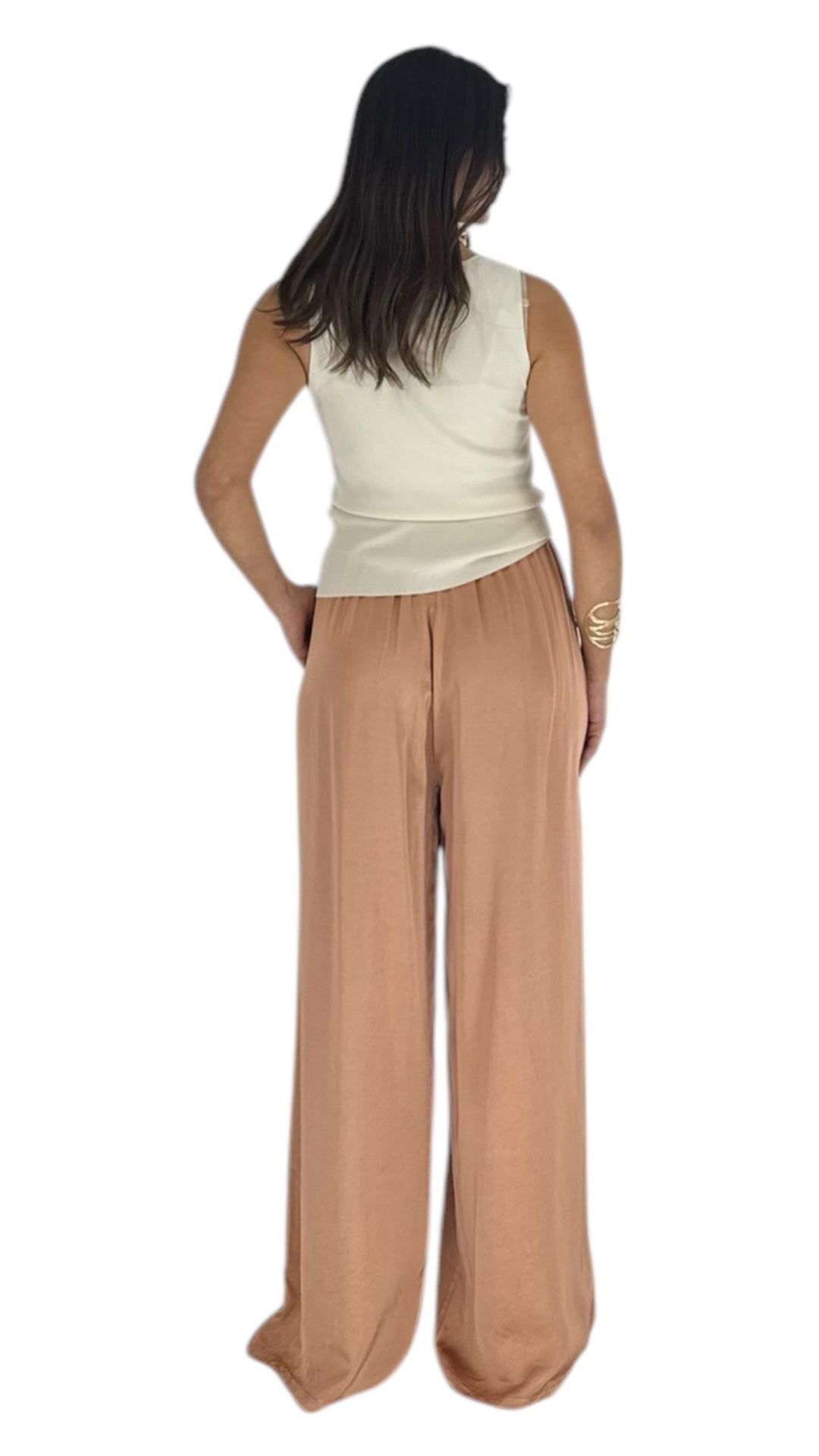 Perla peach pants