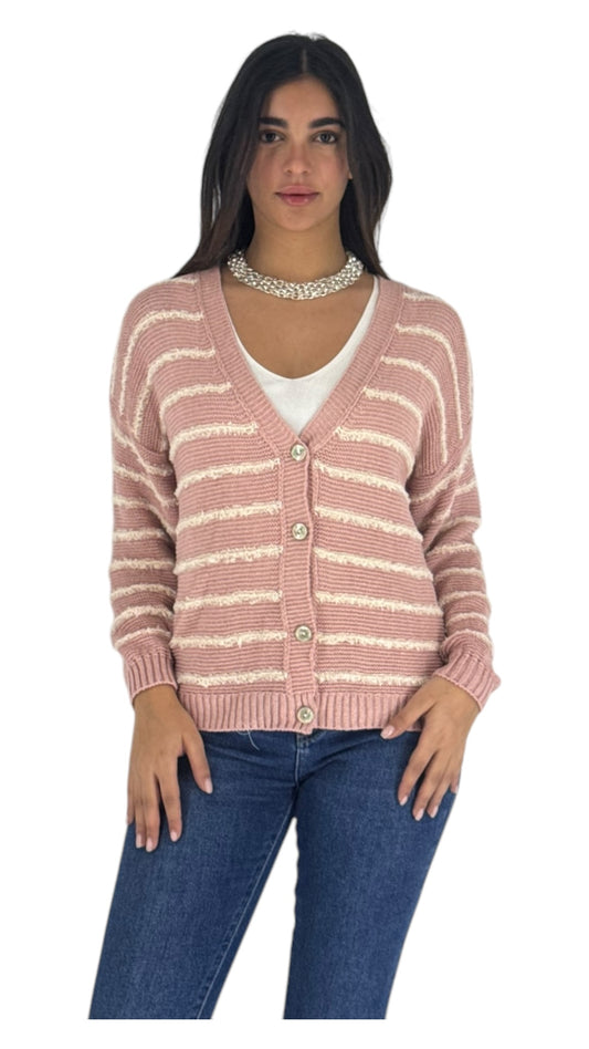 Jude pink cardigan