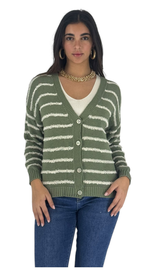Jude green cardigan