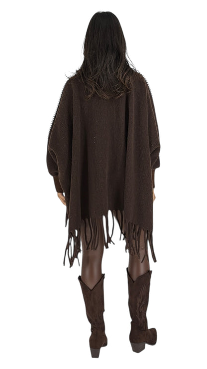 Bianca Brown Poncho