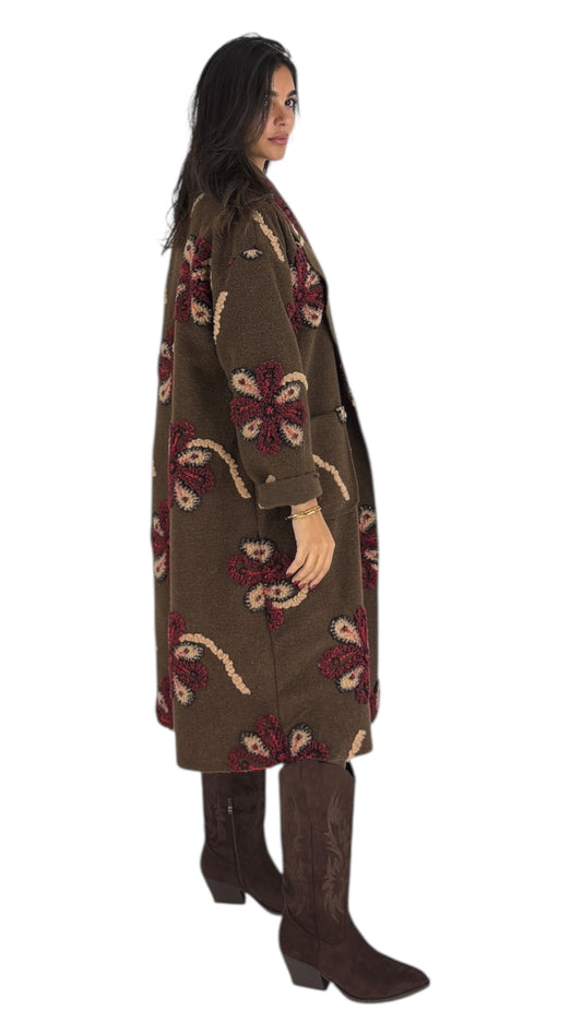 Berry Brown Coat