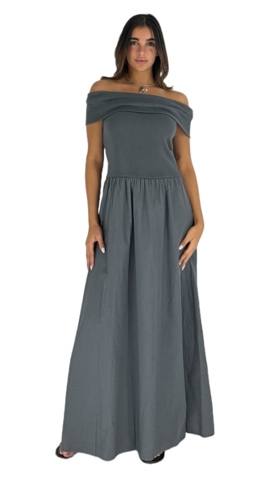 Kamel charcoal dress