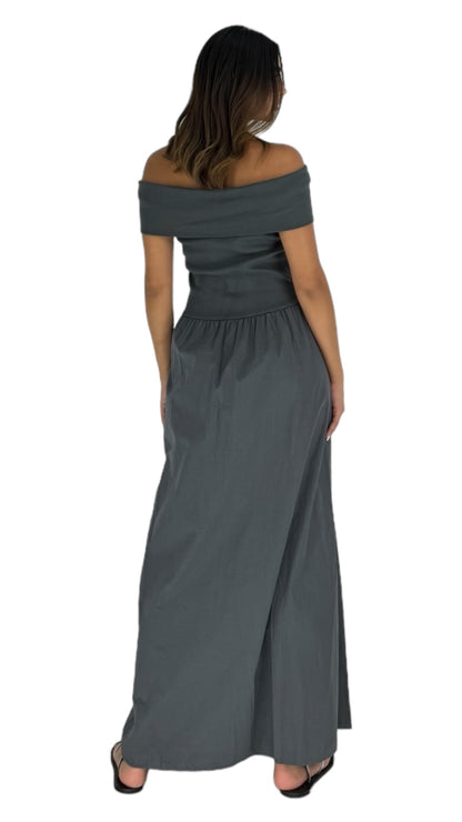 Kamel charcoal dress