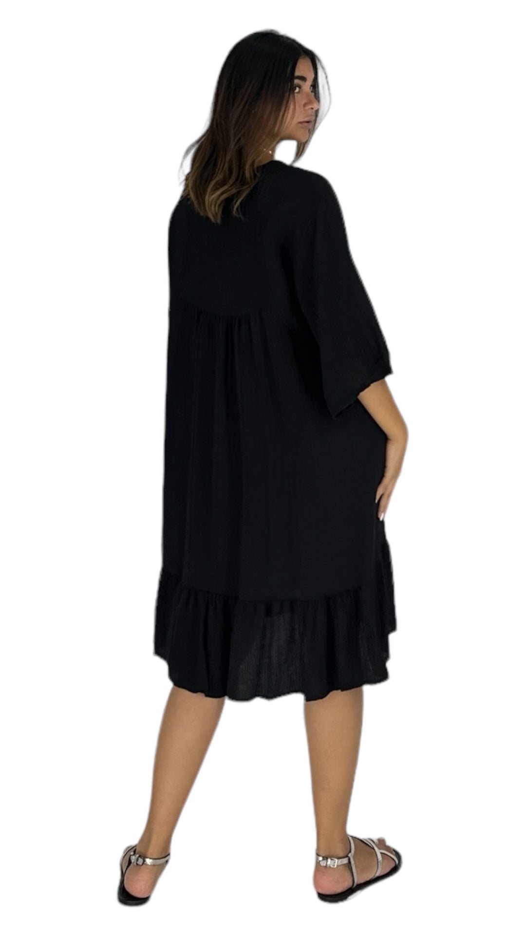 Rompi black dress