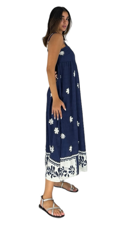 Grace navy dress