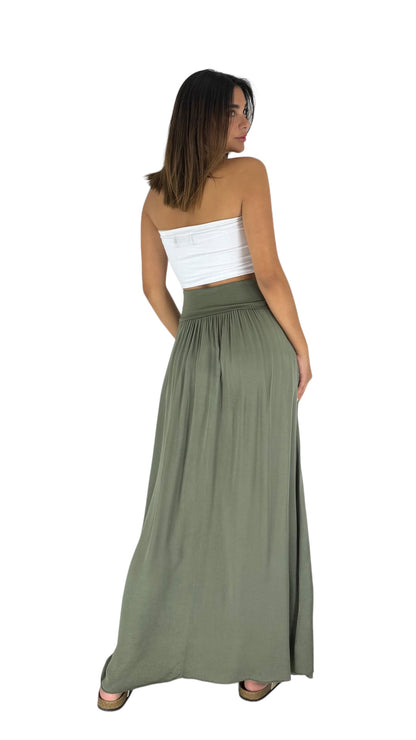 Medusa kaki skirt