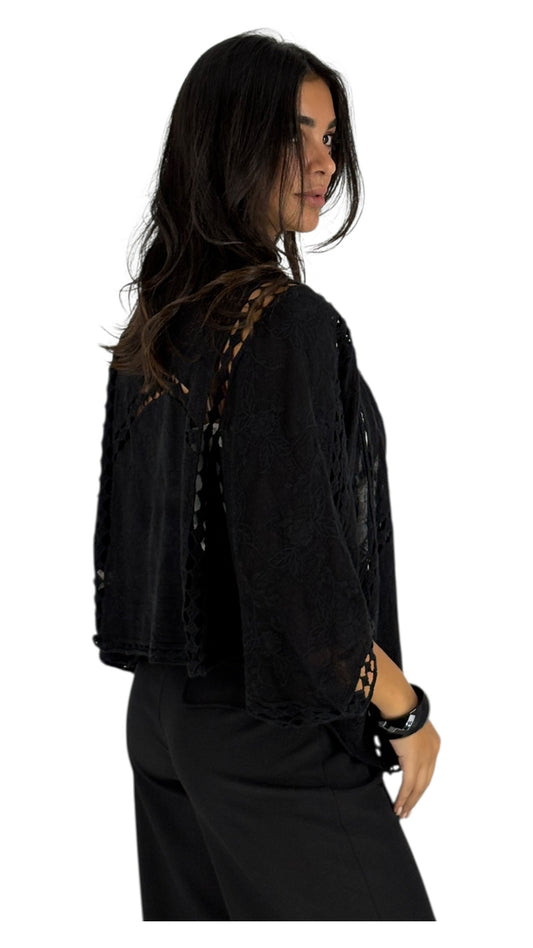 Xenia Black Cardigan