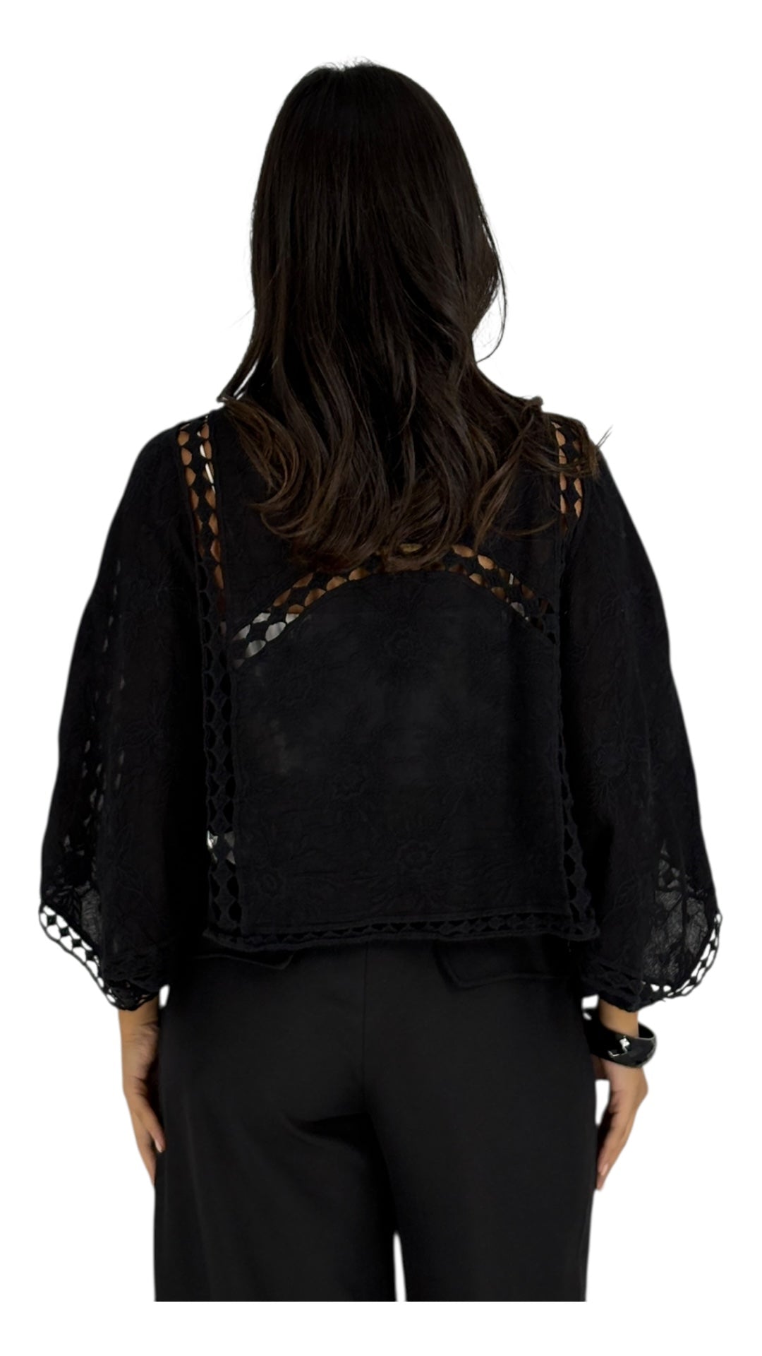 Xenia Black Cardigan