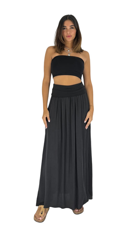 Medusa black skirt