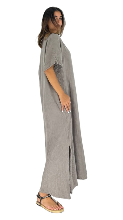 Heli taupe dress