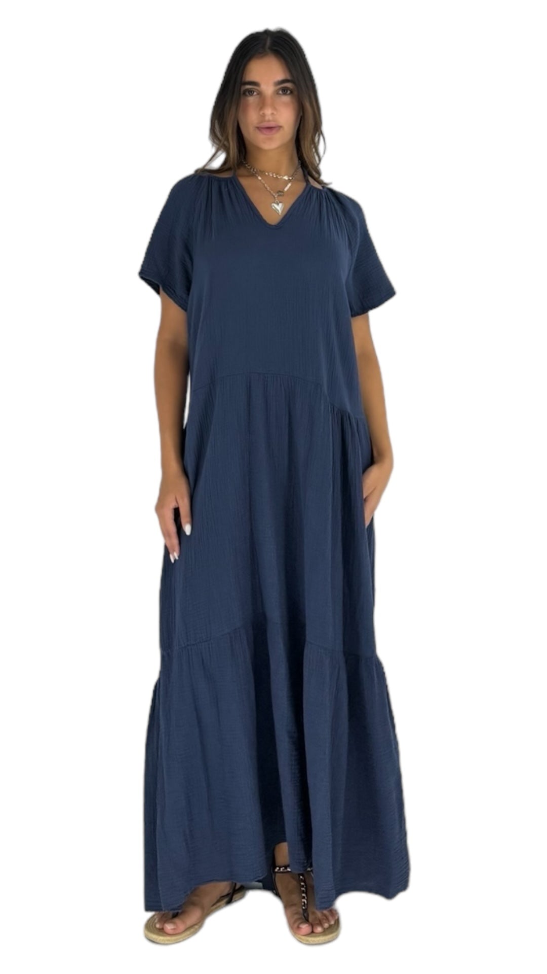 Marvi navy dress