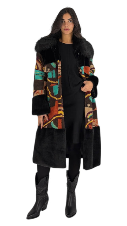 Carlos black coat