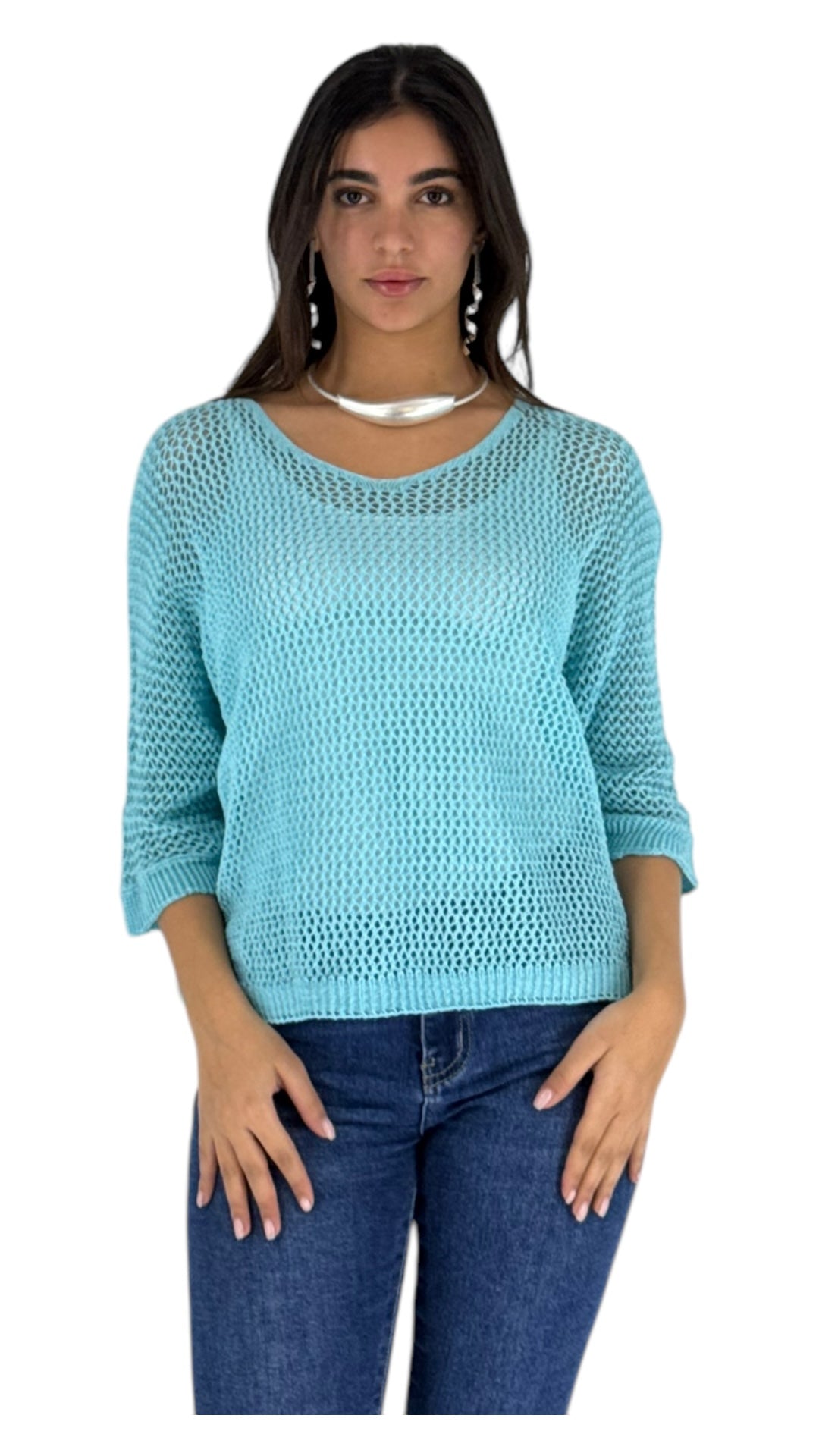 Rula turquoise top