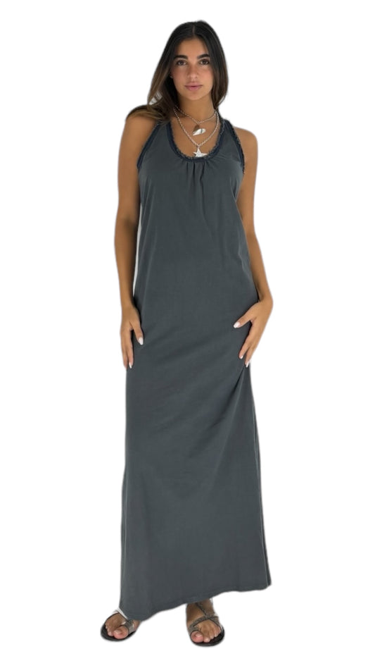 Carpi charcoal dress