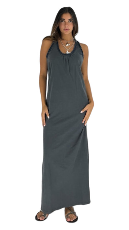 Carpi charcoal dress