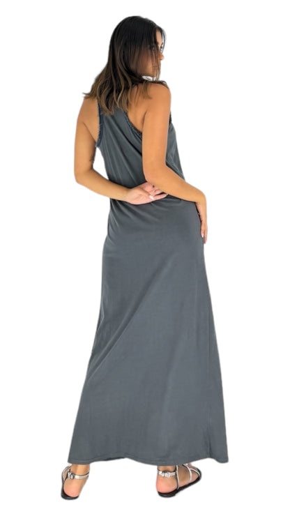 Carpi charcoal dress