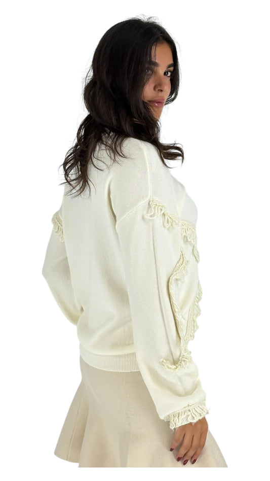 Areen Cream Sweater