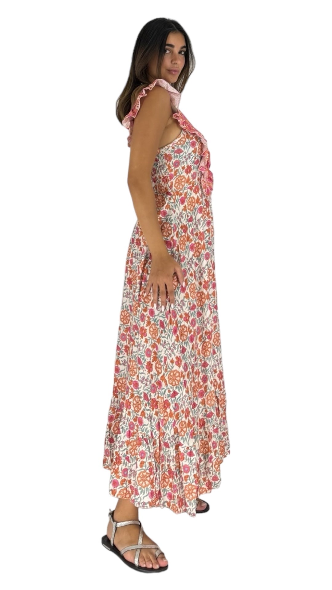 Carol floral dress