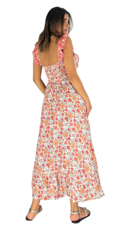 Carol floral dress