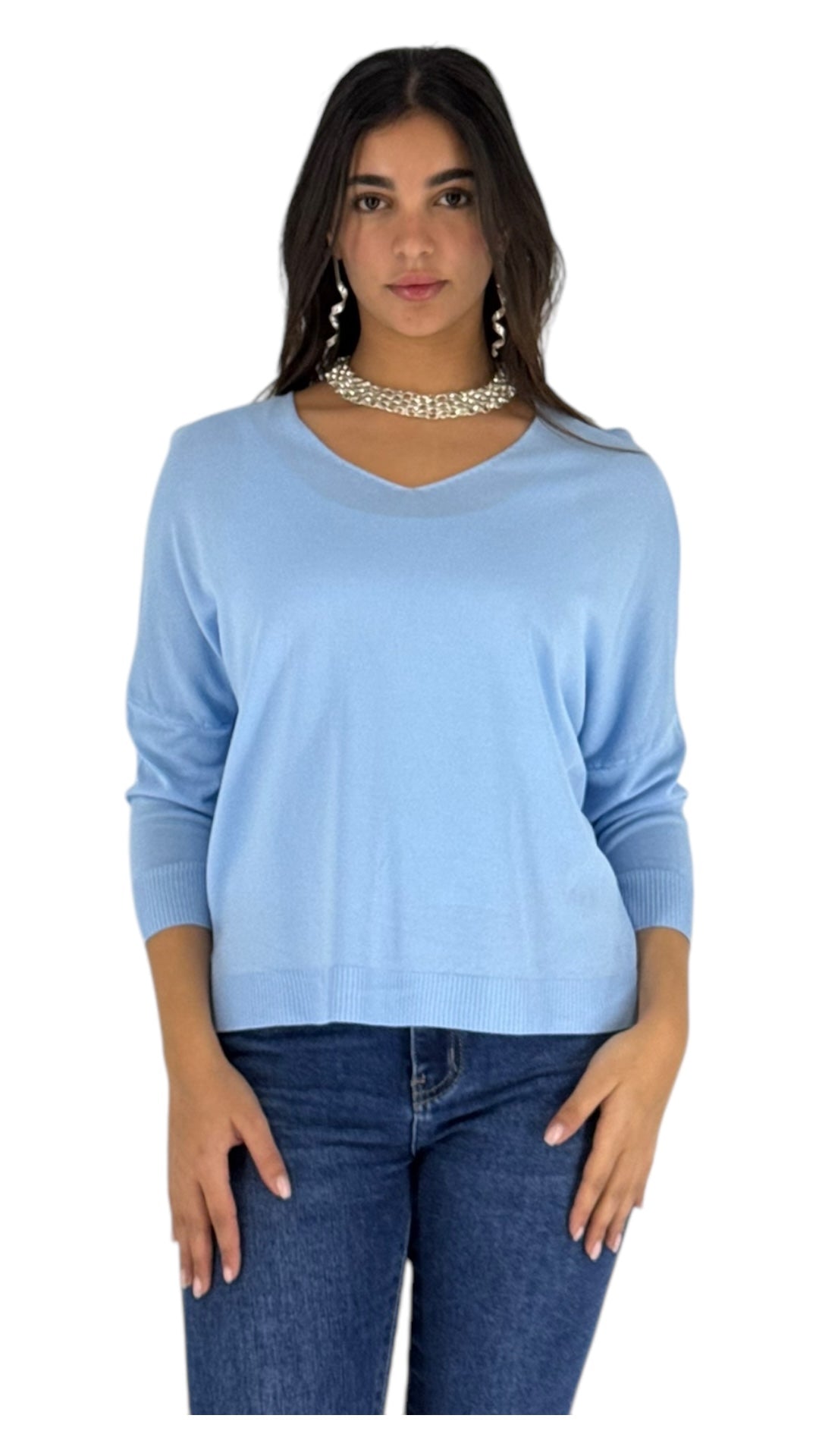 Marah sky blue top