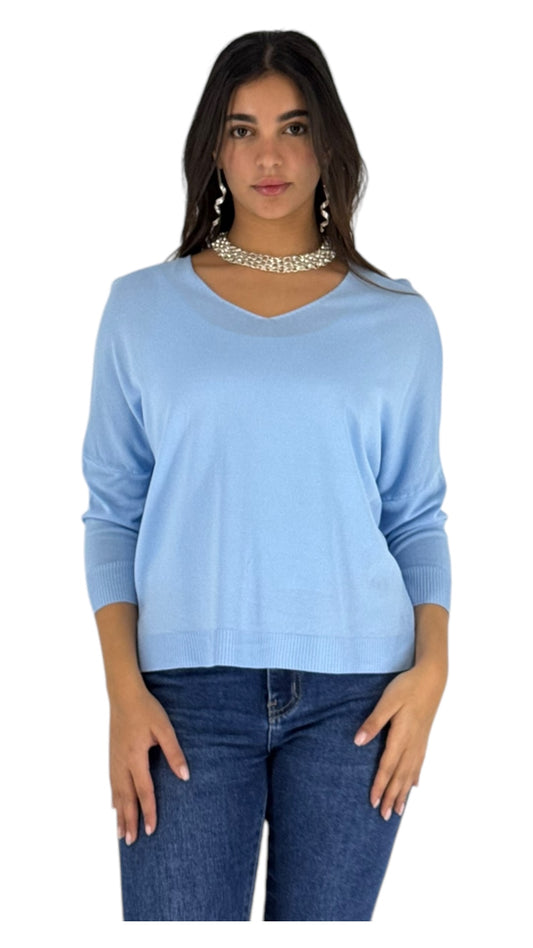 Marah sky blue top