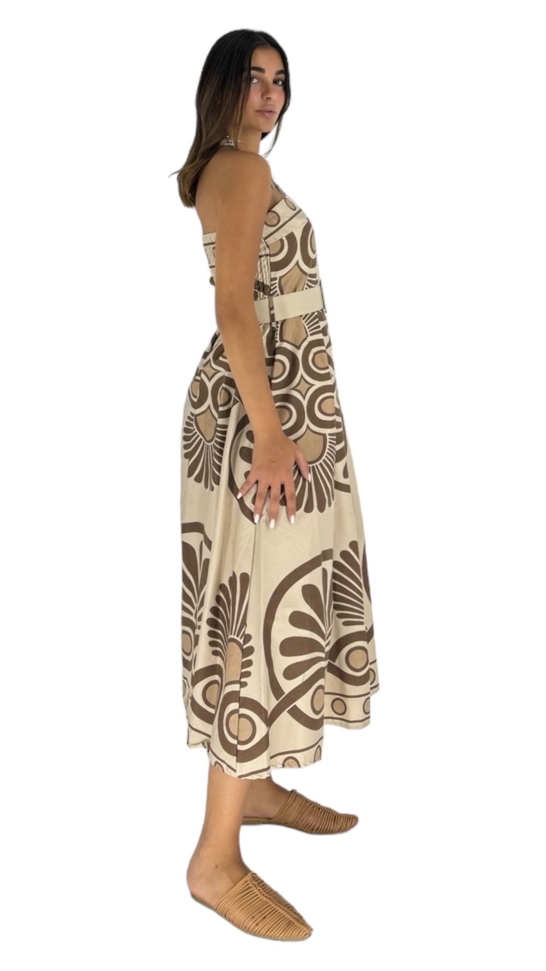 Ponty brown dress