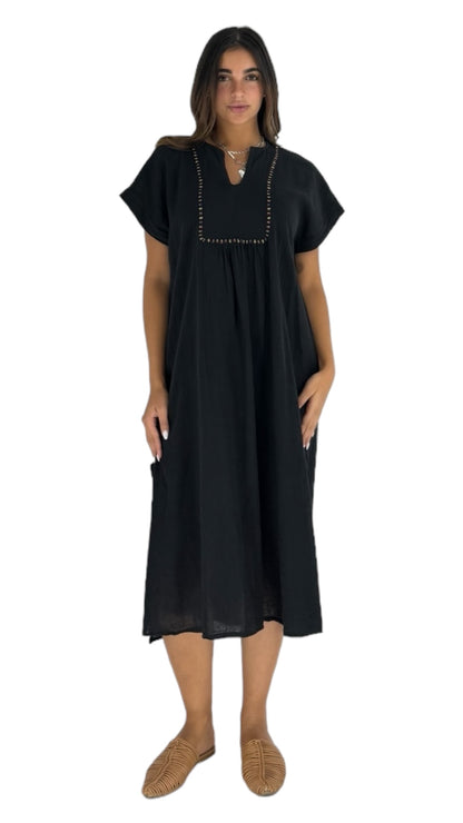 Monti black dress