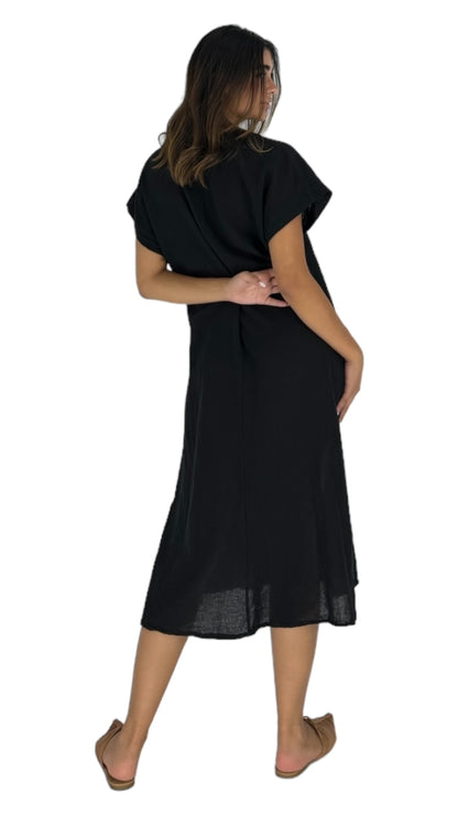 Monti black dress