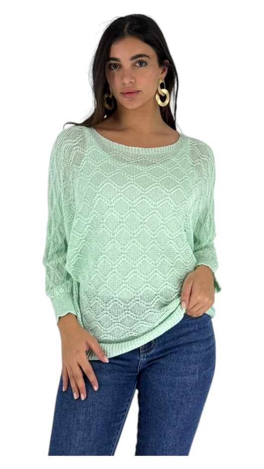 Tamara green top