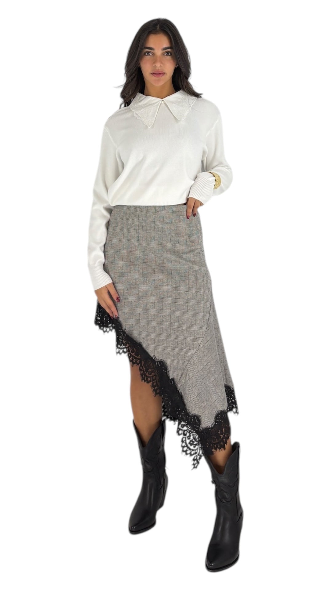 Alore Black/White Skirt