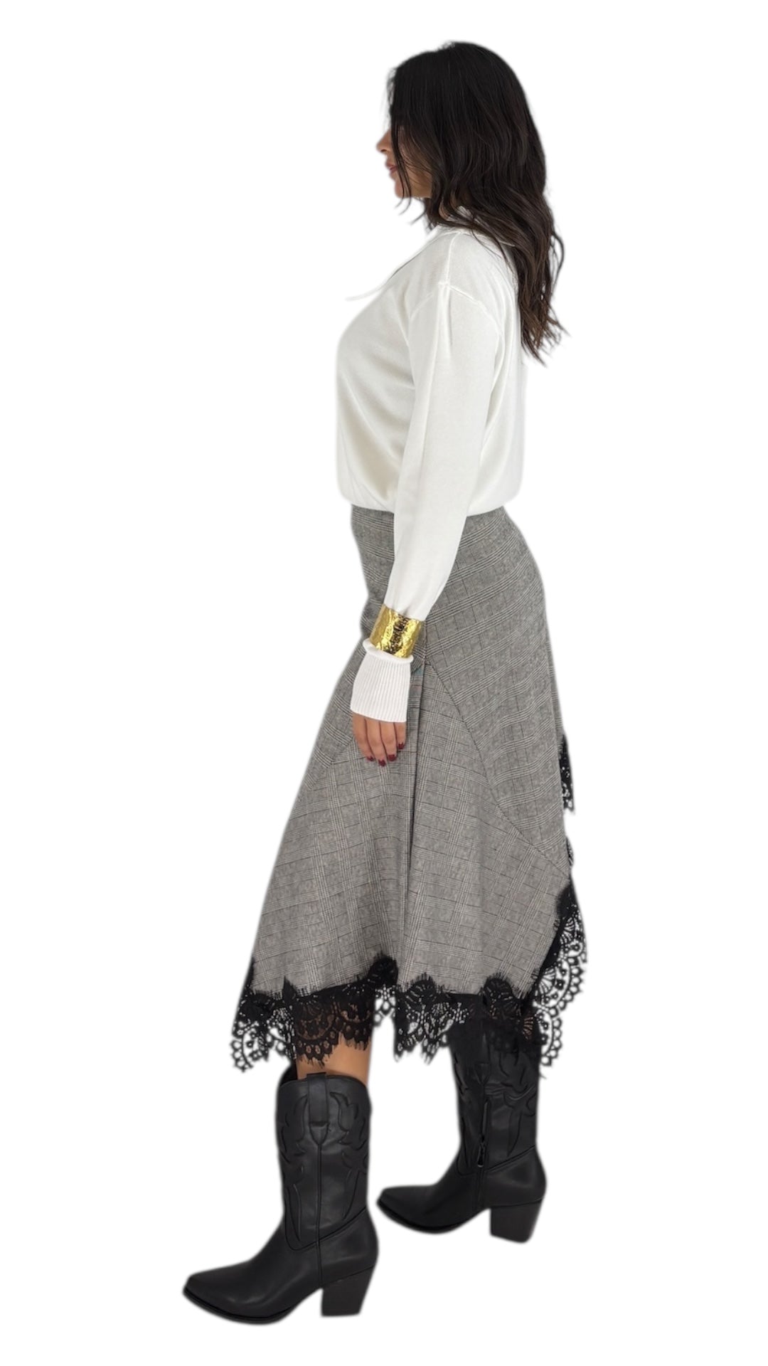 Alore Black/White Skirt